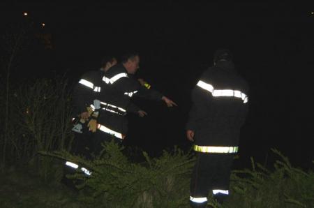 sauvetage  de  chiens  dans le  canal